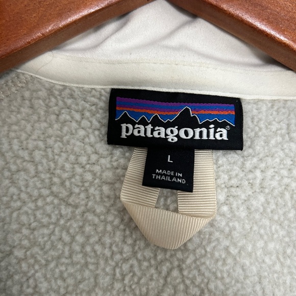 Patagonia Better Sweater 1/4 Zip Women's Large Ivory - Picture 4 of 5